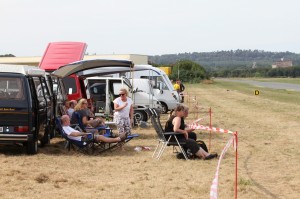 Camping an der Strecke